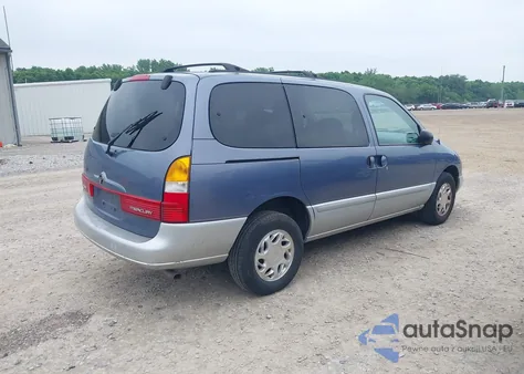 1999 Mercury Villager Estate/Sport из США, поврежденный, VIN 4M2XV11T8XDJ14050